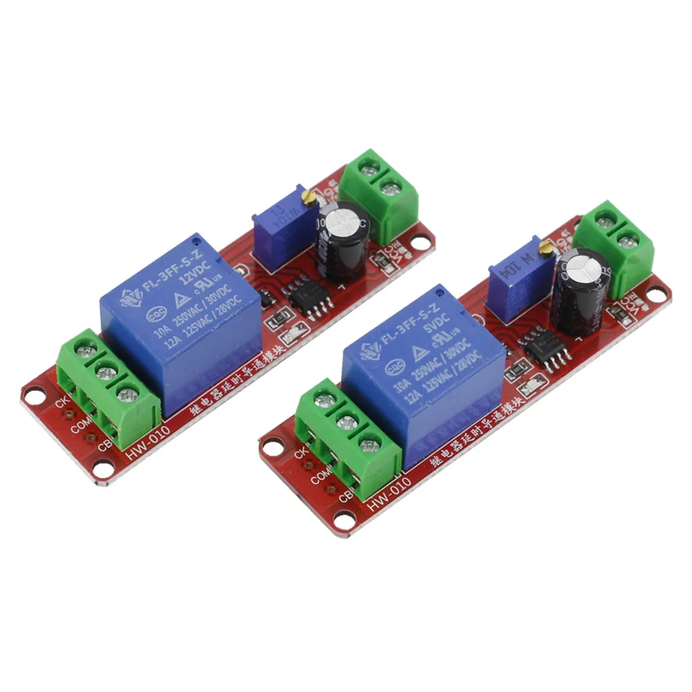 DC 5V 12V Time Delay Relay NE555 Time Relay Shield Timing Relay Timer Control Switch Car Relays Pulse Generation Duty Cycle