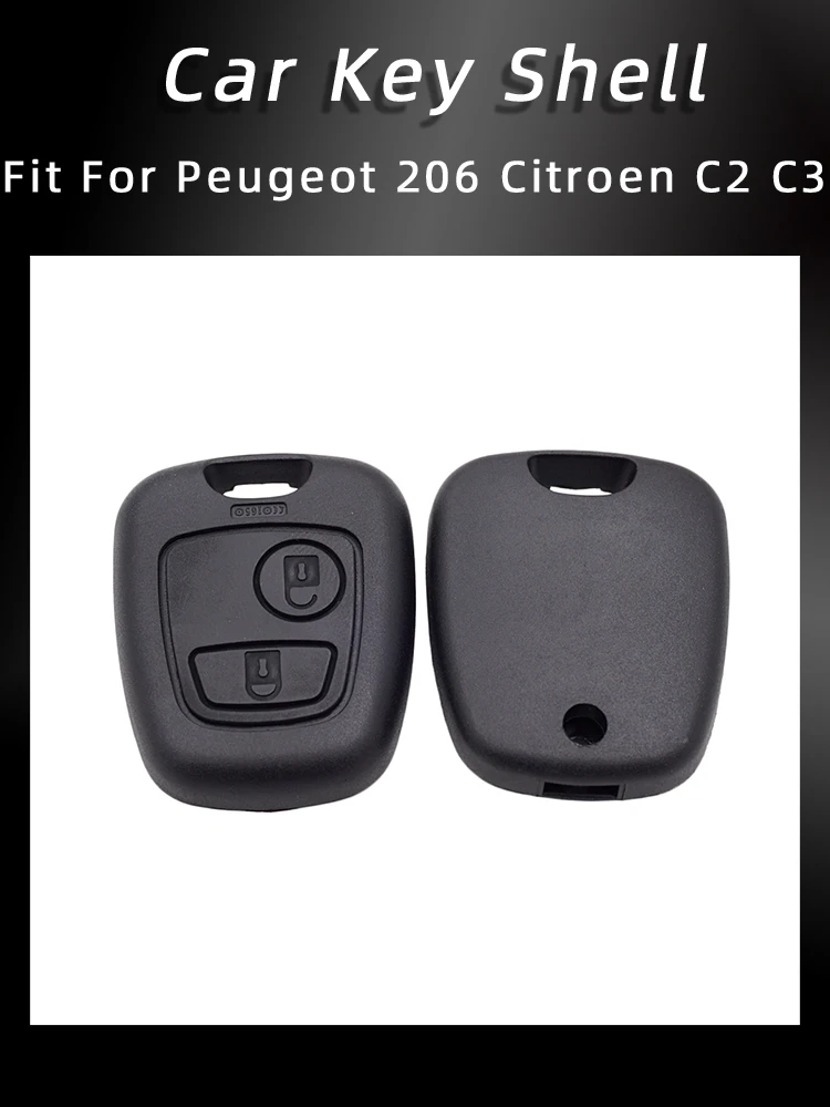 Xinyuexin Remote Car Key Fob for Citroen C1 C2 C3 C4 Saxo Picasso Xsara Picasso Peugeot 106 206 306 307 107 207 Key Ne73 Blade