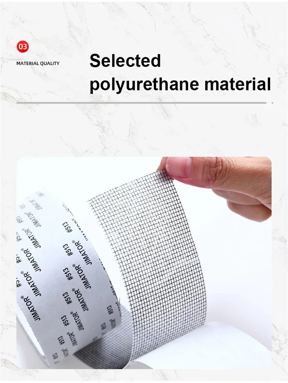 5/10cm Window Screen Repair Tape Self Adhesive Mesh Tape Net Door Fix Patch Anti Insect Mosquito Mesh Broken Holes Repairing