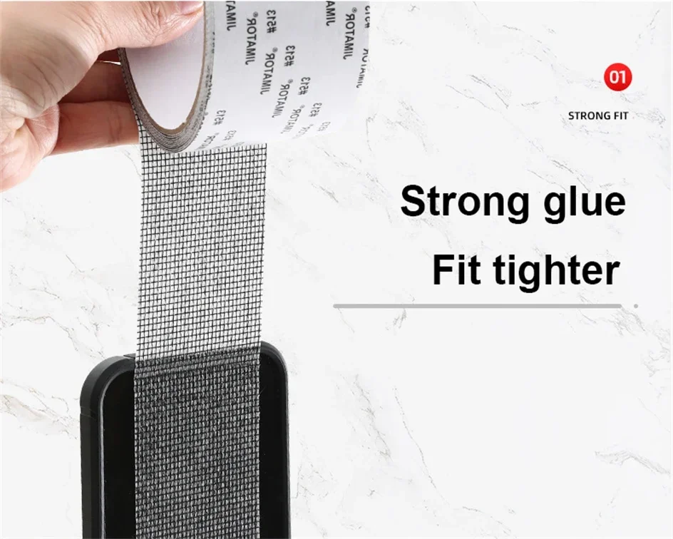 5/10cm Window Screen Repair Tape Self Adhesive Mesh Tape Net Door Fix Patch Anti Insect Mosquito Mesh Broken Holes Repairing