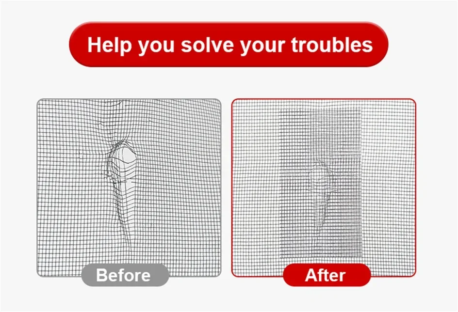 5/10cm Window Screen Repair Tape Self Adhesive Mesh Tape Net Door Fix Patch Anti Insect Mosquito Mesh Broken Holes Repairing