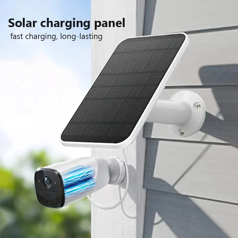 10W 5V Solar Panel Micro Type-C Outdoor Solar Cells Charger Solar Panels for Security Camera Small Home Light System
