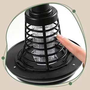 Solar Mosquito Killer Lamp Home Garden Waterproof Mosquito Repeller Outdoor Camping Electric Mosquito Artifact Lighting Lamps