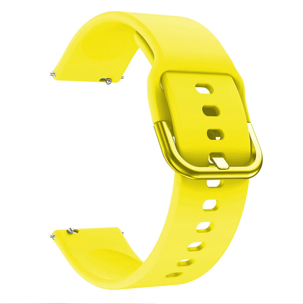 20mm Silicone Strap For Xiaomi Huami Amazfit Bip Lite Bip U/S Pop Smart Watch Band For Huami Amazfit GTS 4 3 2