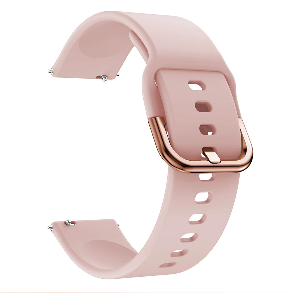 20mm Silicone Strap For Xiaomi Huami Amazfit Bip Lite Bip U/S Pop Smart Watch Band For Huami Amazfit GTS 4 3 2