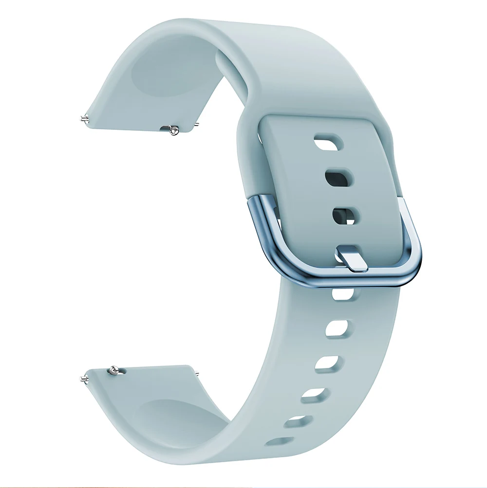 20mm Silicone Strap For Xiaomi Huami Amazfit Bip Lite Bip U/S Pop Smart Watch Band For Huami Amazfit GTS 4 3 2