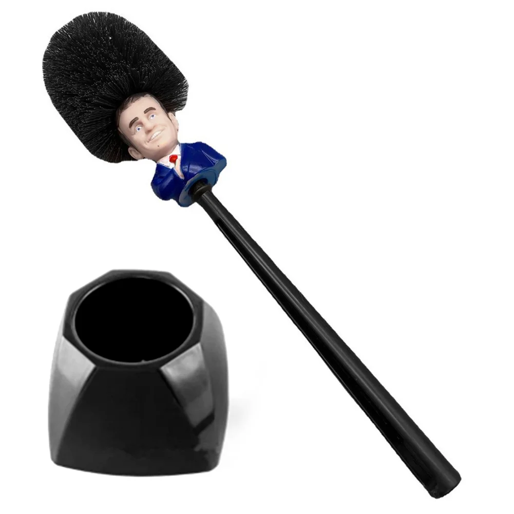 Emmanuel Macron WC Toilette France President Toilet Brush Make The Toilet Great Again LB88 Bathroom Accessories