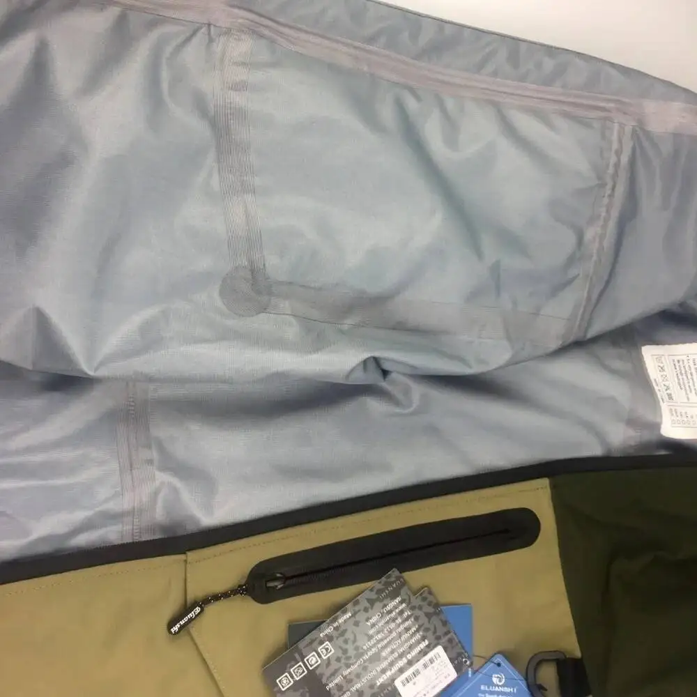 ELUANSHI Waterproof Breathable Fly Fishing Clothes Wader Jacket Wading Clothing Apparel