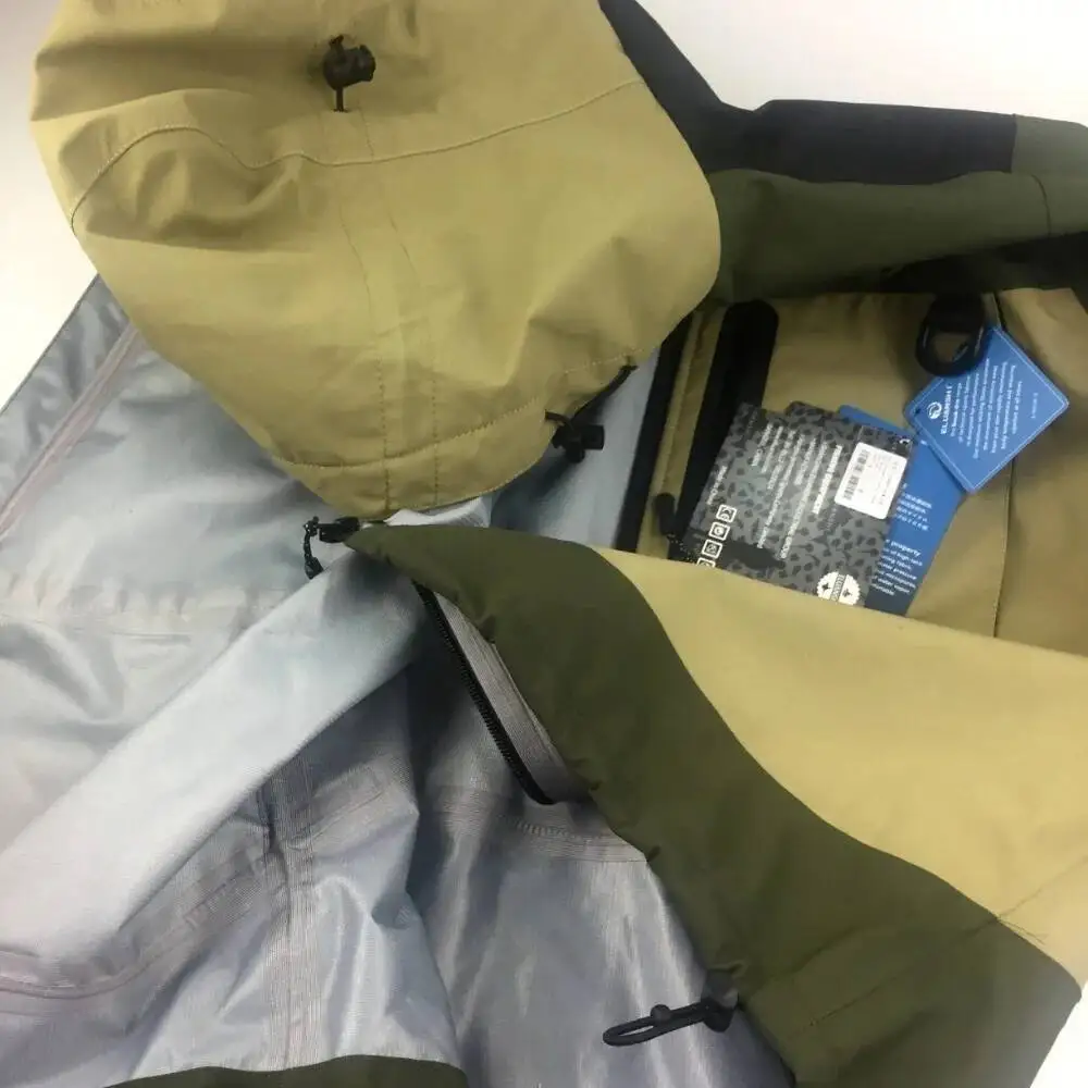 ELUANSHI Waterproof Breathable Fly Fishing Clothes Wader Jacket Wading Clothing Apparel