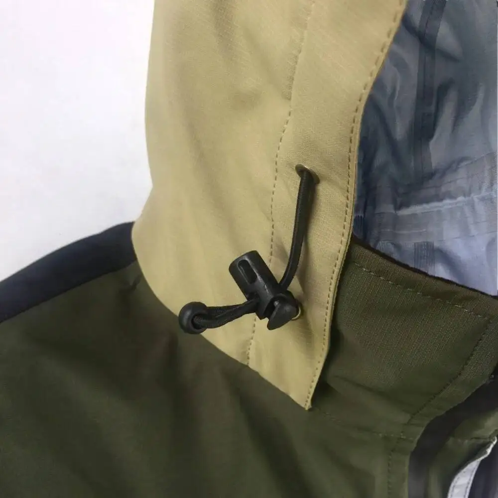 ELUANSHI Waterproof Breathable Fly Fishing Clothes Wader Jacket Wading Clothing Apparel