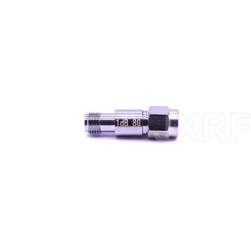 JX SMA Attenuators 2W DC-8GHz Coaxial Fixed Attenuators 1dBi 3dBi 5dBi 10dBi 20dBi 30dBi 50dBi 60dBi Frequency SMA Connectors