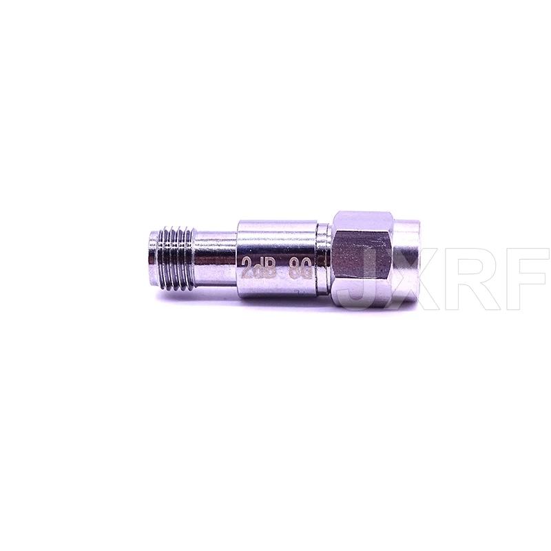 JX SMA Attenuators 2W DC-8GHz Coaxial Fixed Attenuators 1dBi 3dBi 5dBi 10dBi 20dBi 30dBi 50dBi 60dBi Frequency SMA Connectors