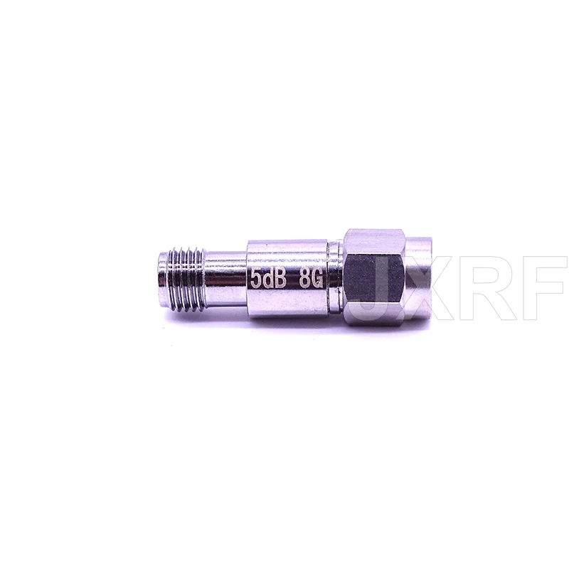 JX SMA Attenuators 2W DC-8GHz Coaxial Fixed Attenuators 1dBi 3dBi 5dBi 10dBi 20dBi 30dBi 50dBi 60dBi Frequency SMA Connectors