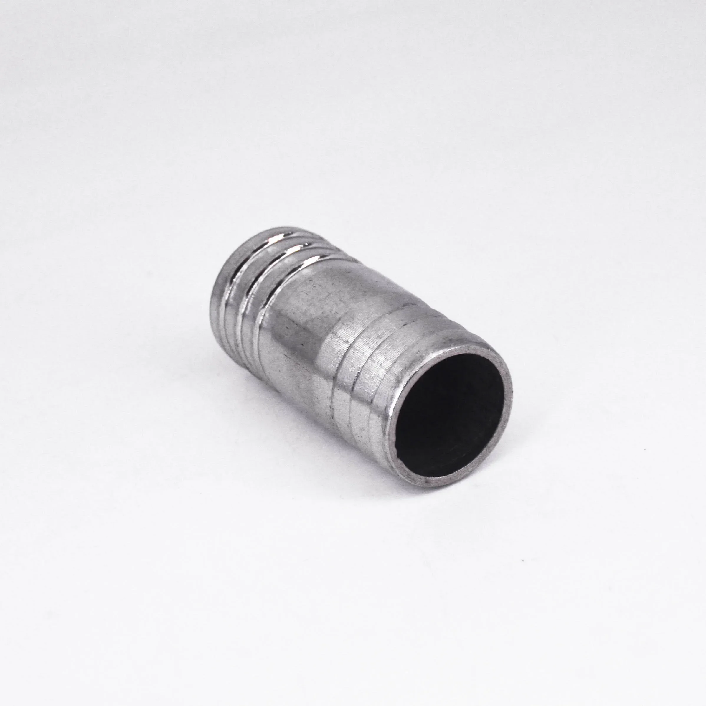 6 8 10 12 13 14 15 16 17 18 19 20 21 22 24 25 -76 mm Hose Barb Equal Straight Nipple Connector 304 Stainless Steel Pipe Fitting