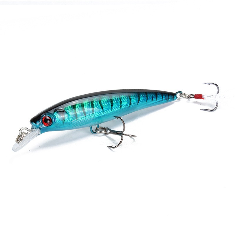 10 Colors Minnow Fishing Lure 90mm 7g Aritificial Japan Wobblers Crankbait Hard Bait Feather Tail Plastic Baits Pesca Isca