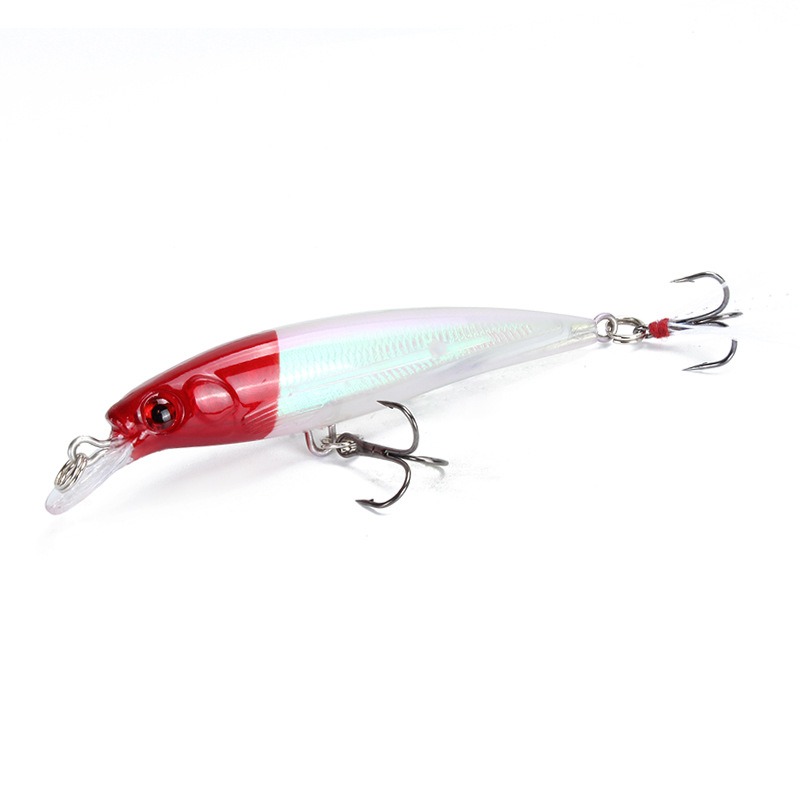 10 Colors Minnow Fishing Lure 90mm 7g Aritificial Japan Wobblers Crankbait Hard Bait Feather Tail Plastic Baits Pesca Isca