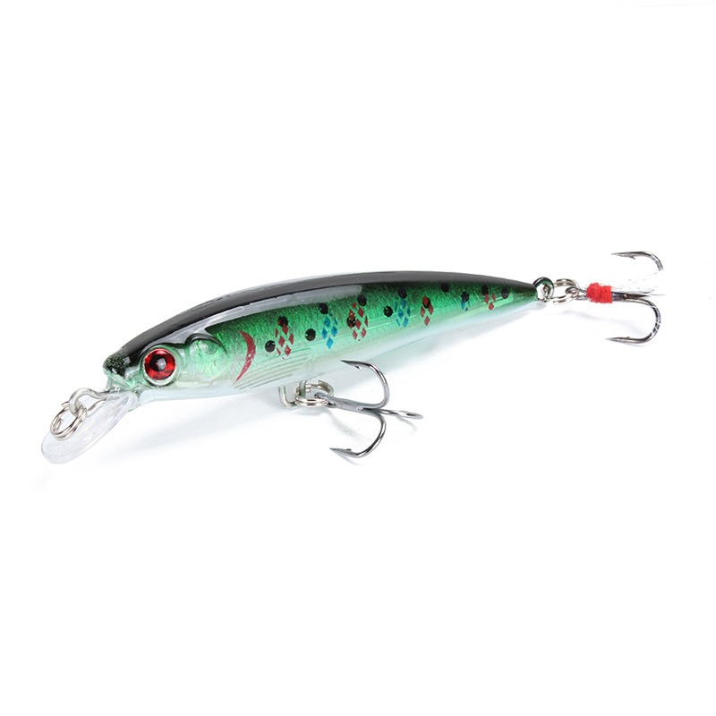 10 Colors Minnow Fishing Lure 90mm 7g Aritificial Japan Wobblers Crankbait Hard Bait Feather Tail Plastic Baits Pesca Isca