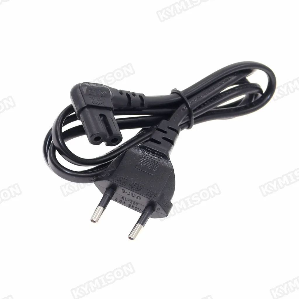 EU To IEC 320C C7 AC Power Cord Schuko CEE7/16 to C7 Firgure 8 Power Lead Cable for Samsung Philips Sony LED TV 3m/5m