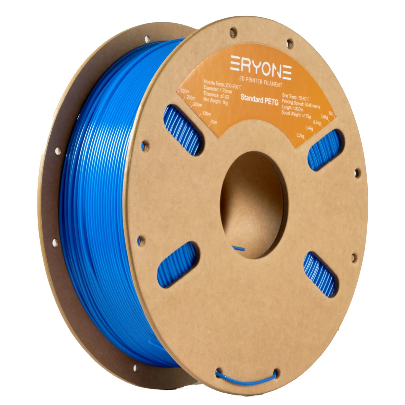 ERYONE 10KG Standard PETG Filament 1.75mm 3D Print,Multicolor Available,petg filament,3D Filament Wholesal ,1KG/Spool