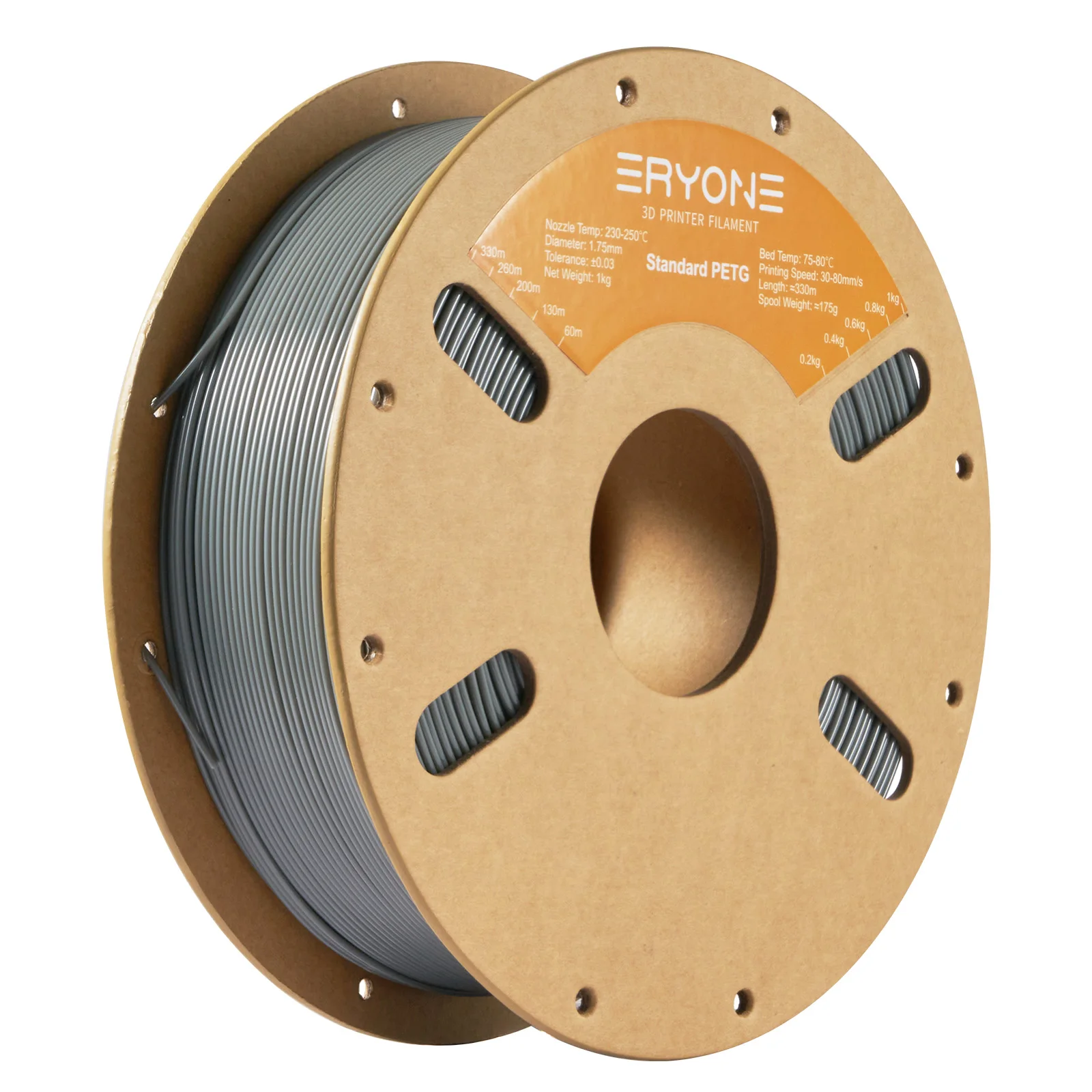 ERYONE 10KG Standard PETG Filament 1.75mm 3D Print,Multicolor Available,petg filament,3D Filament Wholesal ,1KG/Spool
