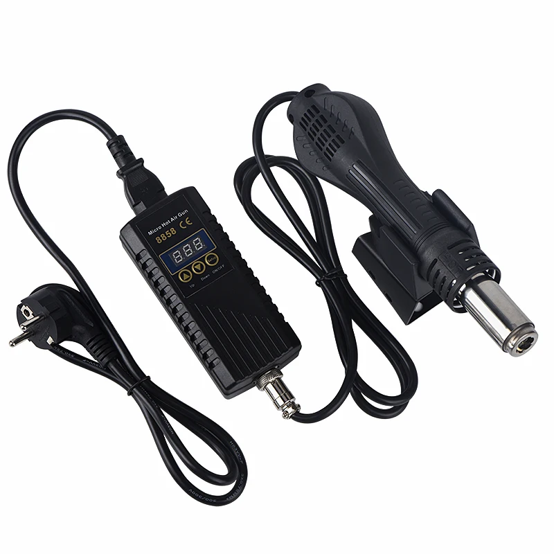 JCD Hot Air Gun 8858 Micro Rework Soldering Station LED Digital Hair Dryer for Soldering 700W Heat Gun Welding Repair Tools