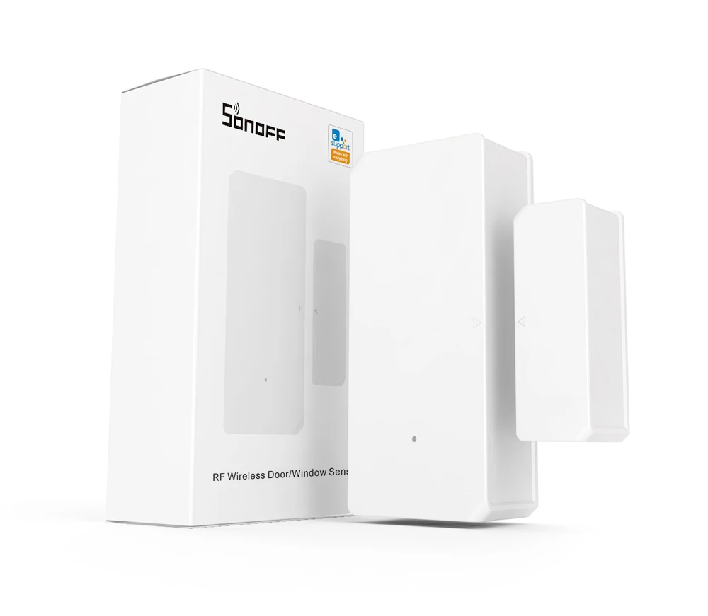 SONOFF RF Bridge R2 433MHz Gateway DW2 PIR3 Door Window Motion Sensor Voice Control Smart Scene via EWeLink Google Home Alexa