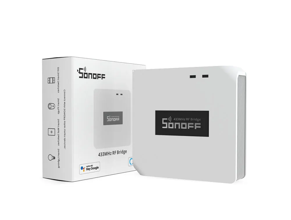 SONOFF RF Bridge R2 433MHz Gateway DW2 PIR3 Door Window Motion Sensor Voice Control Smart Scene via EWeLink Google Home Alexa