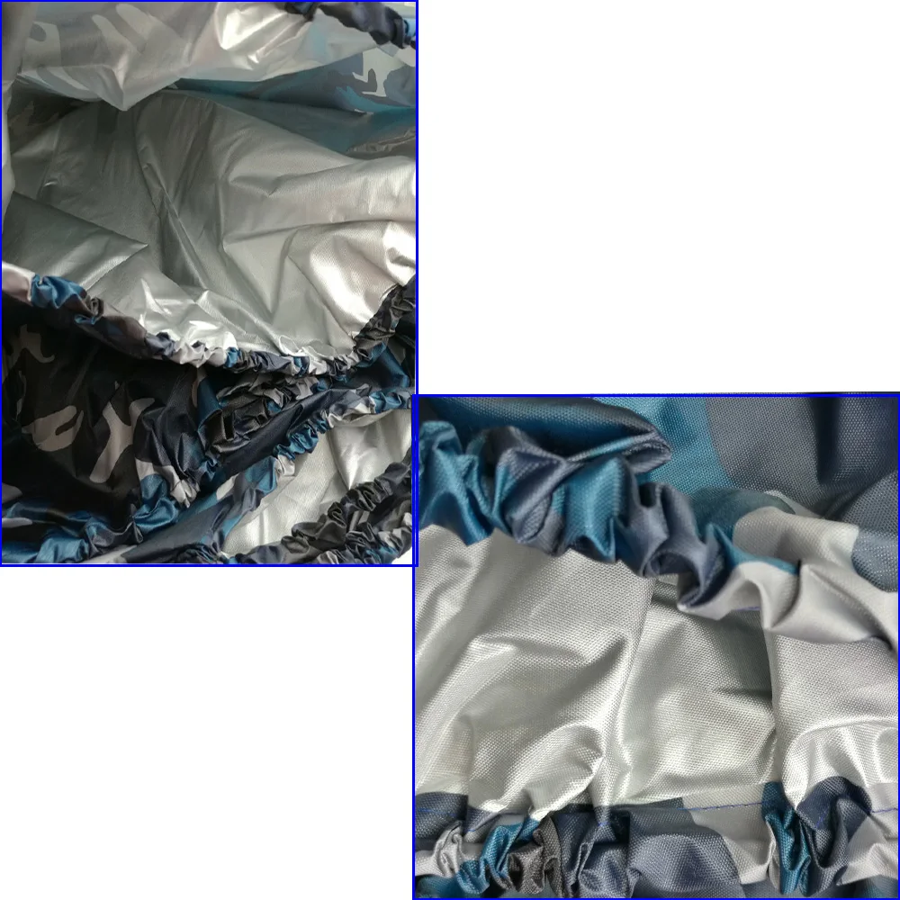 Anti-UV Waterproof Kayak Boat Canoe Storage Transport Dust Cover for Fishing Inflatable Boat Replacement