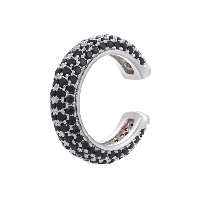1Piece,15x15mm CZ Crystal Ear Cuff C-shaped/Star-Shaped Ear Clips Non-pierced Nickel-free Earrings for Women Jewelry:VE131