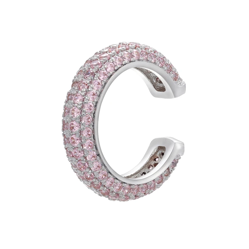 1Piece,15x15mm CZ Crystal Ear Cuff C-shaped/Star-Shaped Ear Clips Non-pierced Nickel-free Earrings for Women Jewelry:VE131