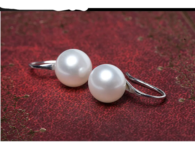 Glamour Earrings Sale Natural Freshwater Pearl Earrings Korean Fashion 2019 New Popular Pearl Women's Earrings Wholesale