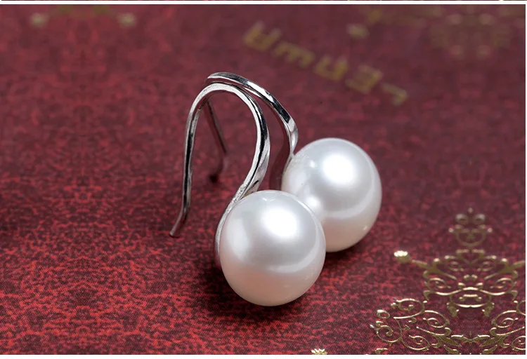 Glamour Earrings Sale Natural Freshwater Pearl Earrings Korean Fashion 2019 New Popular Pearl Women's Earrings Wholesale