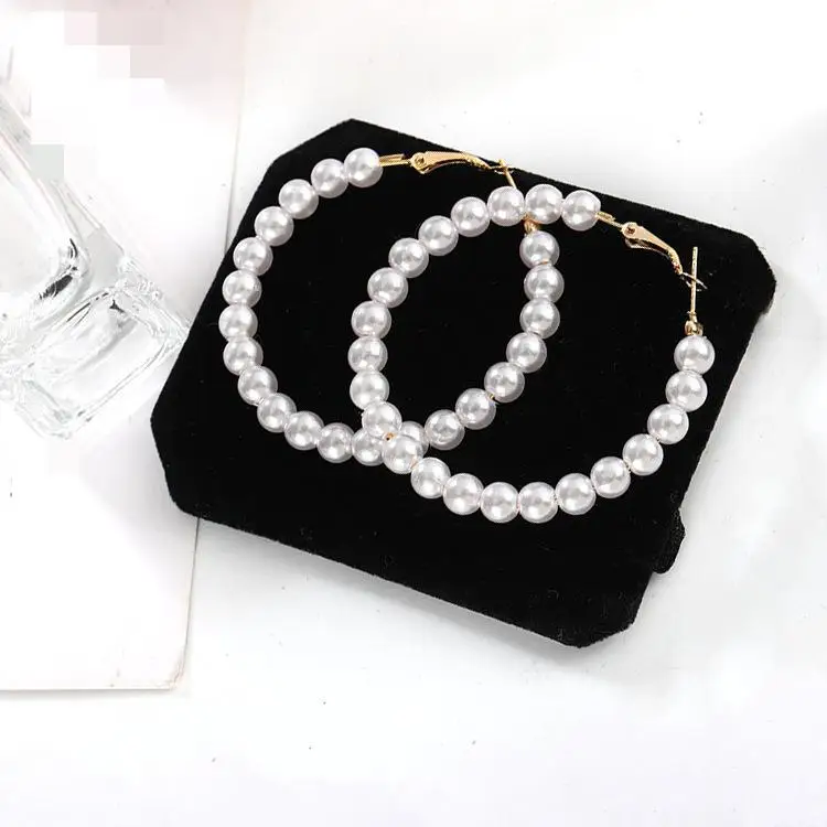 Glamour Earrings Sale Natural Freshwater Pearl Earrings Korean Fashion 2019 New Popular Pearl Women's Earrings Wholesale
