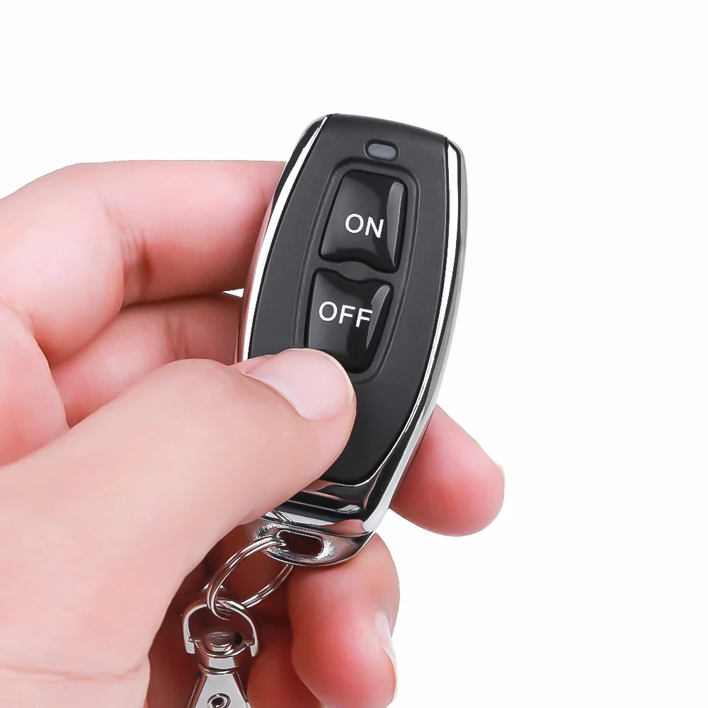 AC220V 433Mhz Remote Control Switch Hign Power On off Remote Control Transmitter for Water Pump Motor LED/Electric Appliance