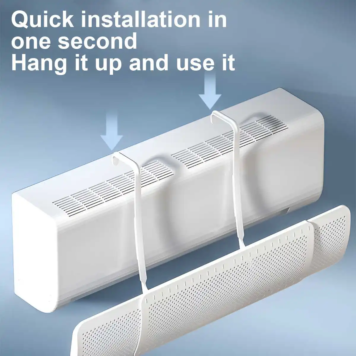 Anti-Direct Blowing Air Conditioning Wind Deflector Wall-Mounted Outlet Baffle Hanging Conditioning Guide Cover