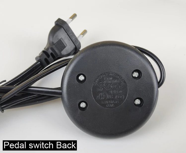 EU Plug With Switch Wire 1.7M Dimmer Black/White Lamp Cable For Table Lamp For Floor lamp 110-220V Electricity Wire US Plug