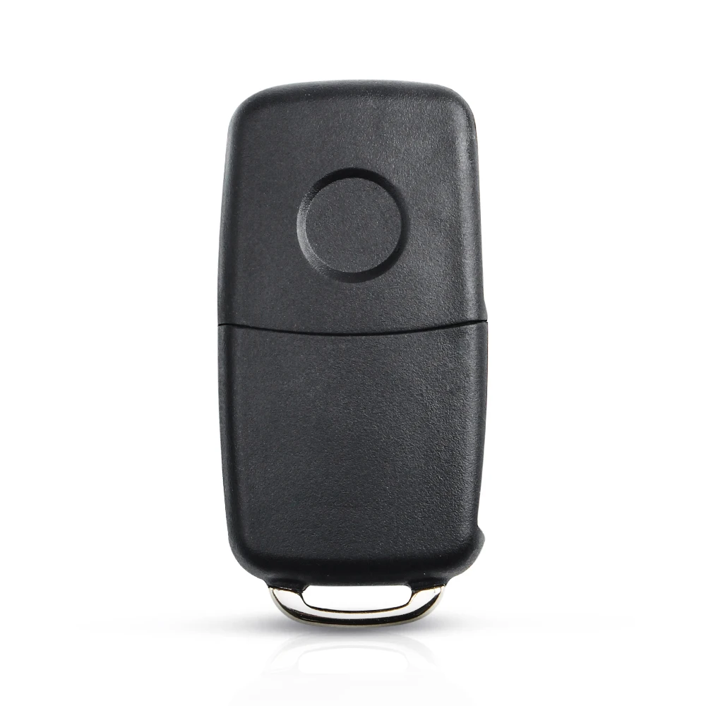 KEYYOU NEW 2 Button Folding Flip Remote Key Replacement Case FOB Shell For Vw For VOLKSWAGEN Transporter T5 Polo G Uncut Blade