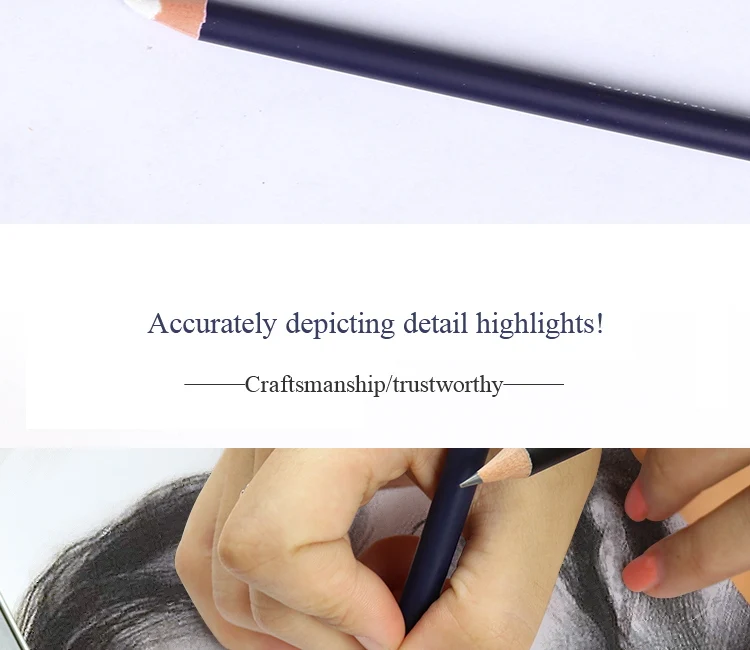 NYONI Rubber Pen Eraser Pencil Pen Tip Rubber Type 1/3/6pcs High Precision Pencil Eraser For Manga Highlight Art Supplies N2810