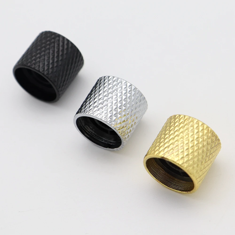 2pcs/4pcs 6mm Metal Dome Tone Guitar Volume Tone Knobs Potentiometer Control Knobs For Electric Guitar Bass