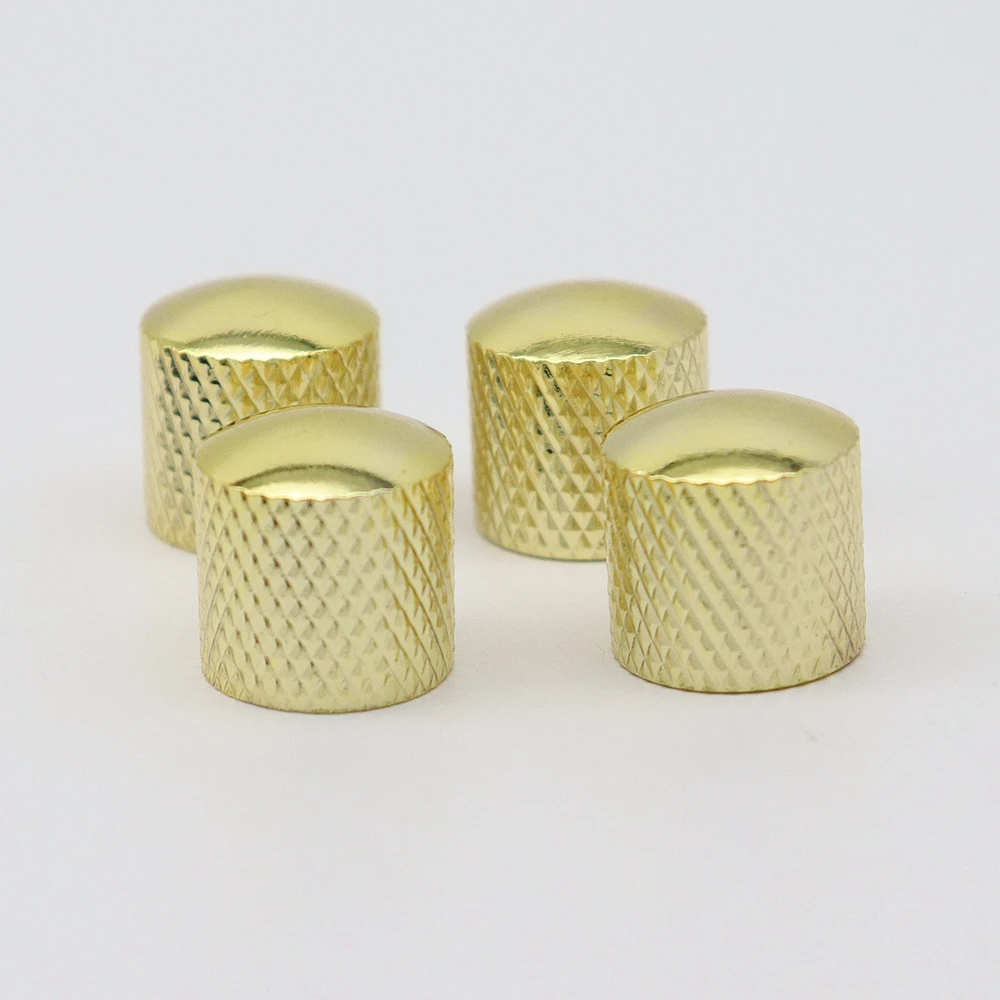 2pcs/4pcs 6mm Metal Dome Tone Guitar Volume Tone Knobs Potentiometer Control Knobs For Electric Guitar Bass