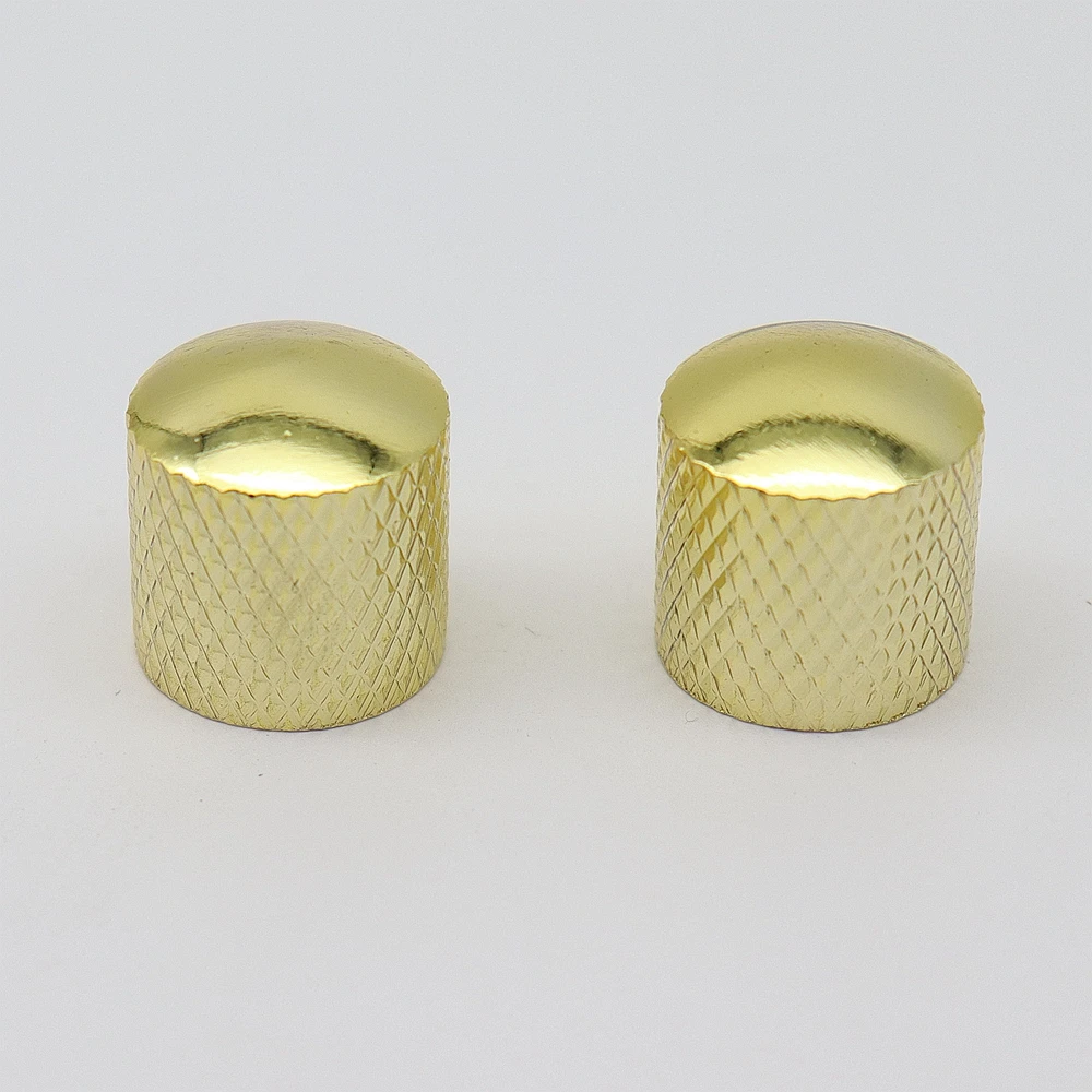 2pcs/4pcs 6mm Metal Dome Tone Guitar Volume Tone Knobs Potentiometer Control Knobs For Electric Guitar Bass