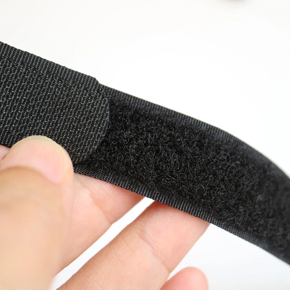 Reusable Nylon Fastening Luggage Ties with Buckle 5cm*0.5M/1M Back to Hook and Loop Fastening Sticky Tape Straps
