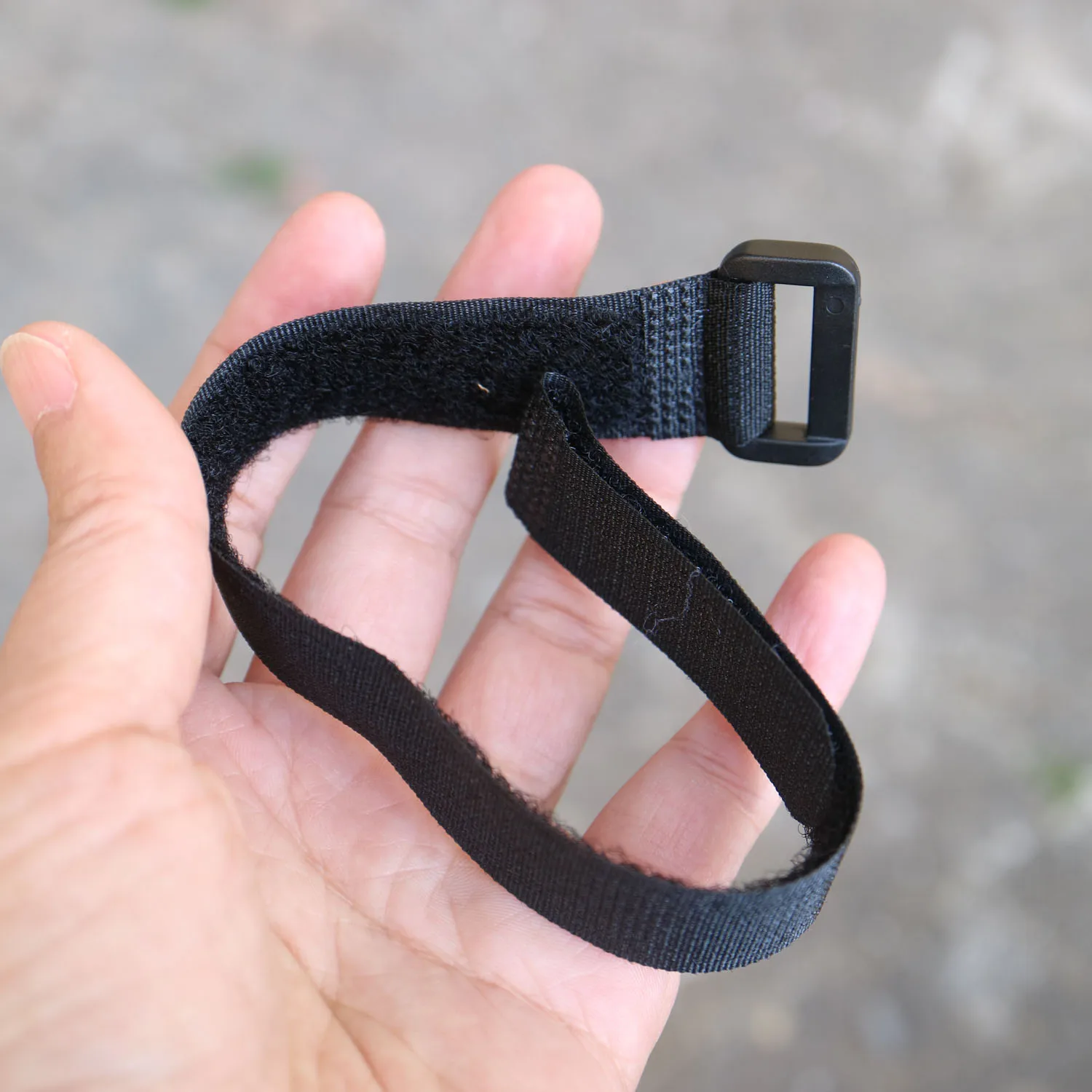 Reusable Nylon Fastening Luggage Ties with Buckle 5cm*0.5M/1M Back to Hook and Loop Fastening Sticky Tape Straps
