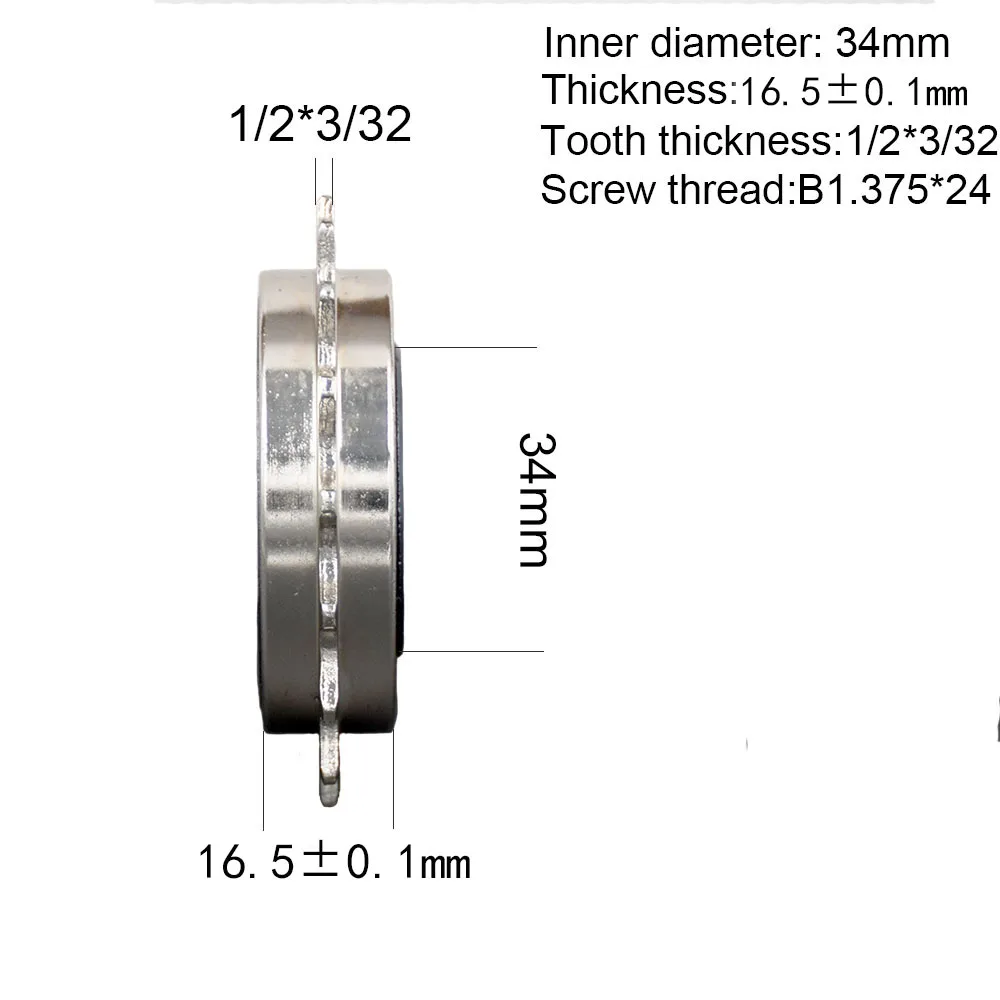 DNP Bike Bicycle Flywheel Freewheel 1 Single Speed 13T~18T BMX Bike Free Fly Wheel Nickel 30 clicks Chrome Molybdenum Steel