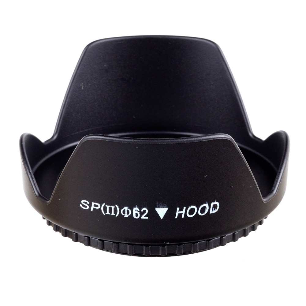 Lens Hood + UV Filter + Lens Cap Universal Tulip Petal Flower Filtro Thread Camera Protector 49mm 52mm 58mm 55mm 62mm 67mm