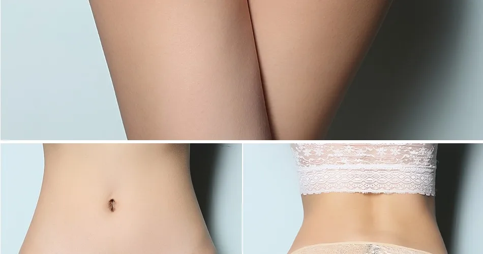 14 Colors Women's Invisible Underwear Spandex Crotch Intimate Women Sexy Lace Black Floral Panties Seamless Panty