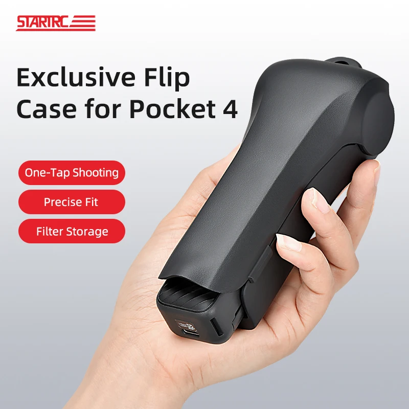Professional Full Protective Cover Case For DJI osmo Pocket 4 Dropproof Crashproof Quick installation Sport Camera Accessories