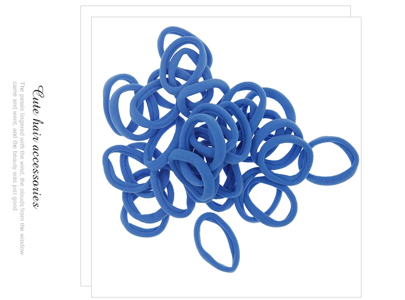 4.3cm Women Ponytail Holder Rubber Band Scrunchie Headband Girl Yoga Hair Tie Nylon Elastic Hair Band Hair Accessories 30pcs/Lot