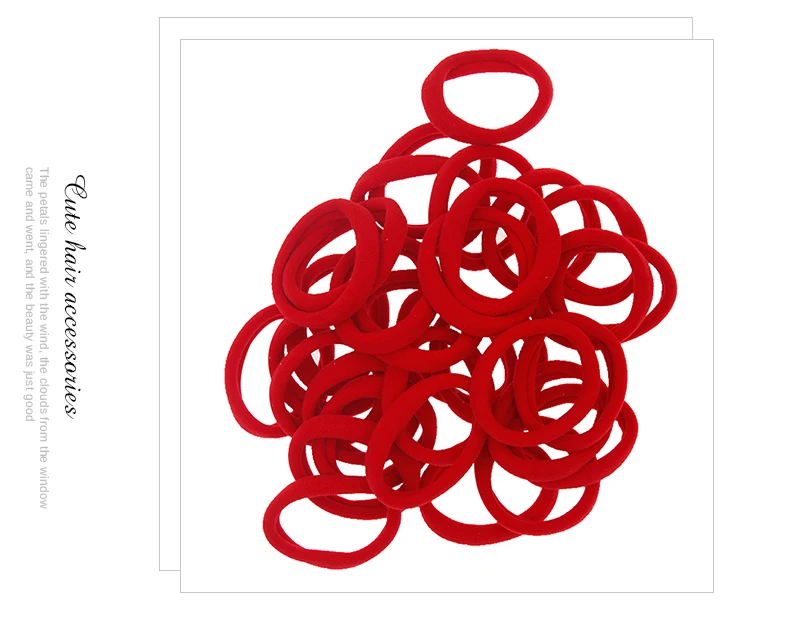 4.3cm Women Ponytail Holder Rubber Band Scrunchie Headband Girl Yoga Hair Tie Nylon Elastic Hair Band Hair Accessories 30pcs/Lot