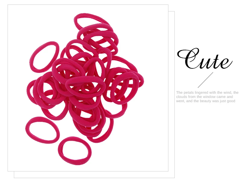 4.3cm Women Ponytail Holder Rubber Band Scrunchie Headband Girl Yoga Hair Tie Nylon Elastic Hair Band Hair Accessories 30pcs/Lot